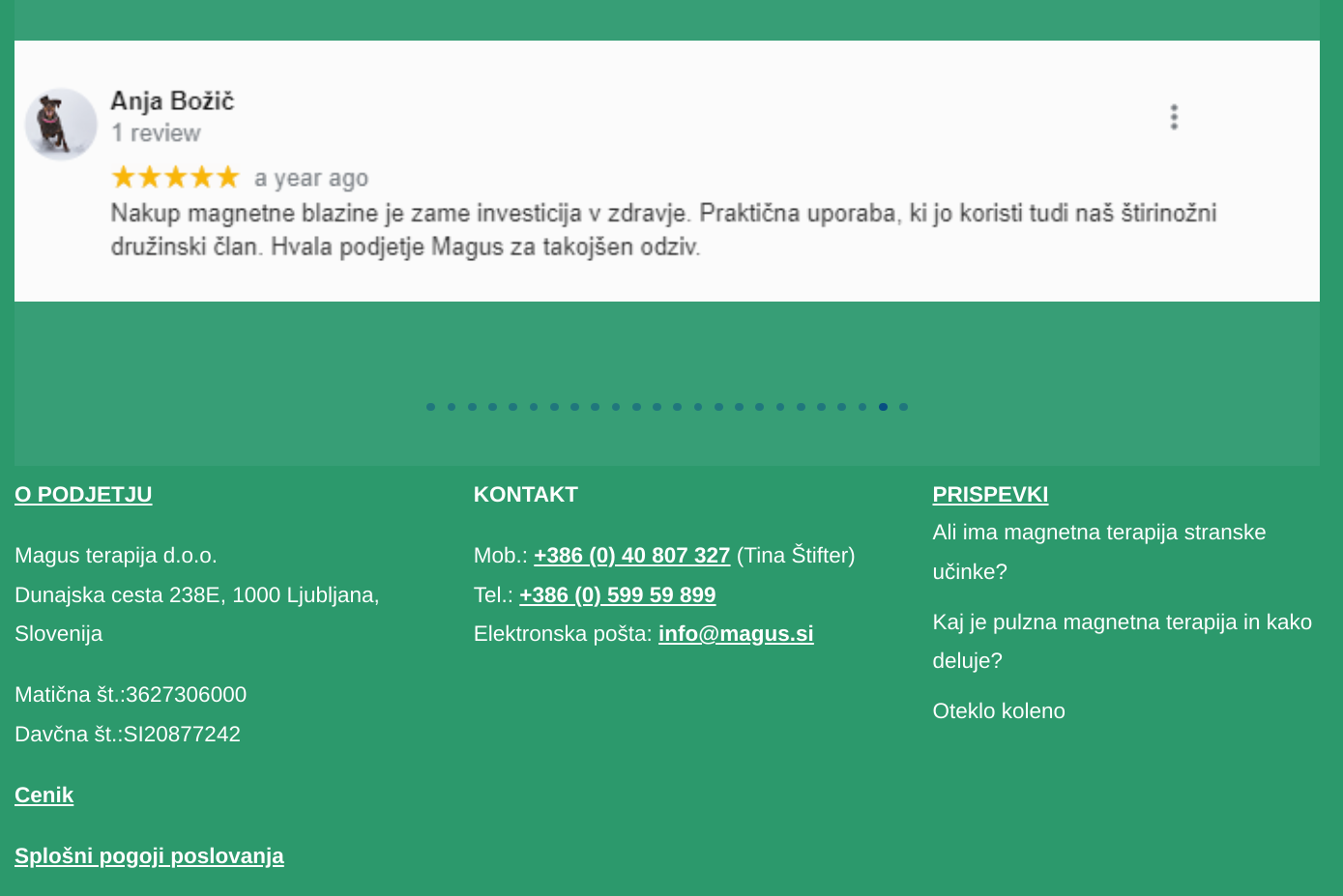 bolečine v hrbtenici - seo sestavine